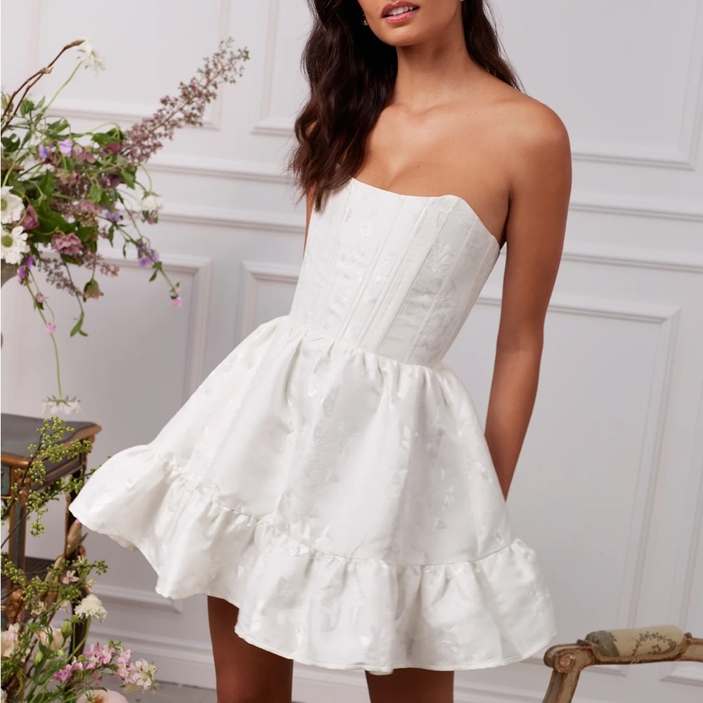 V. Chapman Ginny Corset Mini Dress